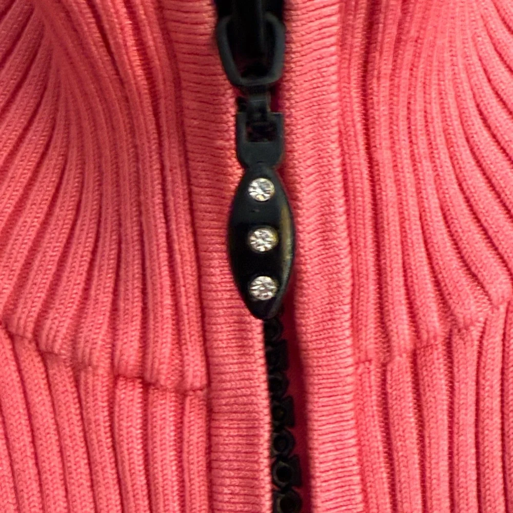 Cache Pink Sleeveless Ribbed Top - Picture 4 of 6